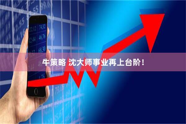 牛策略 沈大师事业再上台阶！